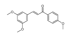 (E)-1-(4-methoxyphenyl)-3-(3,5-dimethoxyphenyl)prop-2-en-1-one Structure