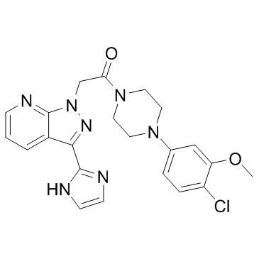 CCR1拮抗剂1结构式