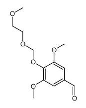 3,5-dimethoxy-4-(2-methoxyethoxymethoxy)benzaldehyde Structure