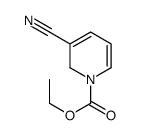 1(2H)-Pyridinecarboxylic acid,3-cyano-,ethyl ester结构式