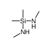 N-[dimethyl(methylamino)silyl]methanamine Structure
