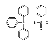 N-(triphenyl-λ5-phosphanylidene)benzenesulfonamide Structure
