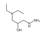 1-(diethylamino)-3-hydrazinylpropan-2-ol结构式