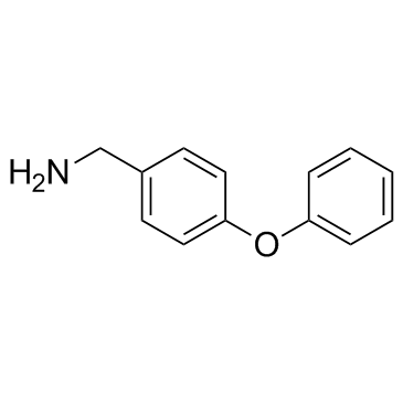 4-苯氧基苄胺结构式