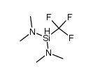 (trifluoromethyl)bis(dimethylamino)silane结构式
