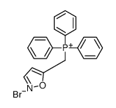 1,2-oxazol-5-ylmethyl(triphenyl)phosphanium,bromide Structure