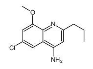 4-Amino-6-chloro-8-methoxy-2-propylquinoline picture