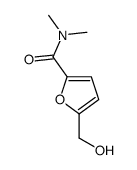 5-(hydroxymethyl)-N,N-dimethyl-2-furamide(SALTDATA: FREE)结构式