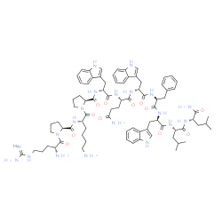 (D-Arg1,D-Trp5·7·9,Leu11)-Substance P Structure