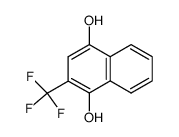 2-(trifluoromethyl)naphthalene-1,4-diol Structure