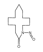 N-nitroso-13-tridecanelactam Structure