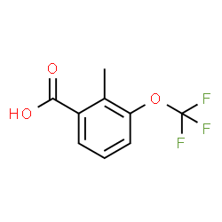 2-Methyl-3-(trifluoromethoxy)benzoicacid Structure