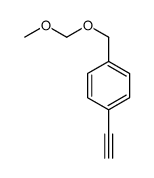 1-ethynyl-4-(methoxymethoxymethyl)benzene Structure