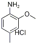 2-Methoxy-4-methylaniline hydrochloride Structure