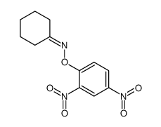 O-(2,4-dinitrophenyl) cyclohexanone oxime Structure