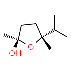 2-Furanol,tetrahydro-2,5-dimethyl-5-(1-methylethyl)-,trans-(9CI)结构式