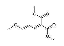 2-(3-methoxyallylidene)malonic acid dimethyl ester结构式