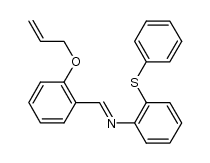 N-(2-allyloxybenzylidene)-2-phenylthiobenzenamine结构式