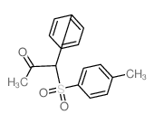 2-Propanone,1-[(4-methylphenyl)sulfonyl]-1-phenyl-结构式