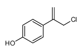 4-(3-chloroprop-1-en-2-yl)phenol Structure