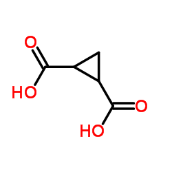 环丙烷-1,2-二羧酸结构式