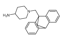 4-amino-1-[9,10-dihydro-9,10-methanoanthracen-9-ylmethyl]piperidine Structure