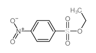 Benzenesulfonic acid,4-nitro-, ethyl ester结构式