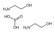 bis[(2-hydroxyethyl)ammonium] sulphite Structure