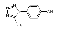 4-(5-甲基-1H-四唑-1-基)苯酚结构式