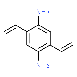 2, 5-二乙烯基苯-1, 4-二胺结构式