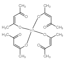 HAFNIUM(IV) 2,4-PENTANEDIONATE Structure