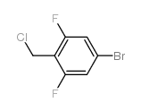 5-BROMO-2-(AMINOMETHYL)-1,3-DIFLUOROBENZENE Structure