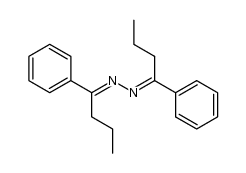 Bis-1-phenyl-n-butyliden-diazin Structure