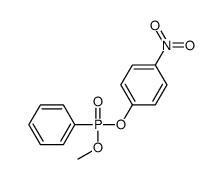 1-[methoxy(phenyl)phosphoryl]oxy-4-nitrobenzene结构式