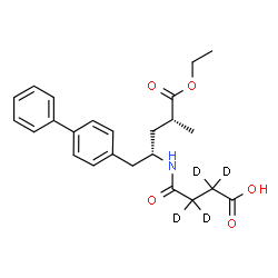Sacubitril-d4结构式
