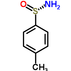 (S)-(+)-对甲基苯亚磺酰胺结构式