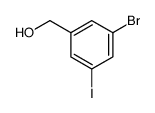 (3-Bromo-5-iodophenyl)methanol Structure