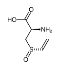 L-Alanine, 3-[(R)-ethenylsulfinyl]- (9CI)结构式