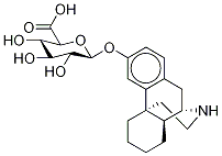N-Desmethyl Dextrorphan-D-O-Glucuronide structure