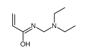 N-(diethylaminomethyl)prop-2-enamide结构式