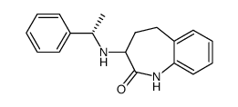 3-(((S)-1-phenylethyl)amino)-1,3,4,5-tetrahydro-2H-benzo[b]azepin-2-one结构式