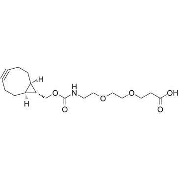 endo-BCN-PEG2-acid Structure