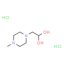 2-(4-甲基哌嗪-1-基)乙烷-1,1-二醇二盐酸盐图片