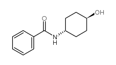 4-苯甲酰胺-环己醇结构式