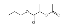 2-acetoxy-propionic acid propyl ester Structure