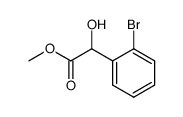 2-(2-溴苯基)-2-羟基乙酸甲酯结构式
