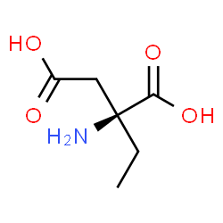 L-Aspartic acid, 2-ethyl- (9CI) structure