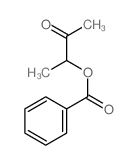 2-Butanone,3-(benzoyloxy)- Structure