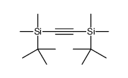 tert-butyl-[2-[tert-butyl(dimethyl)silyl]ethynyl]-dimethylsilane Structure