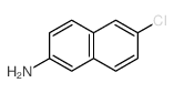 6-氯-2-氨基萘结构式